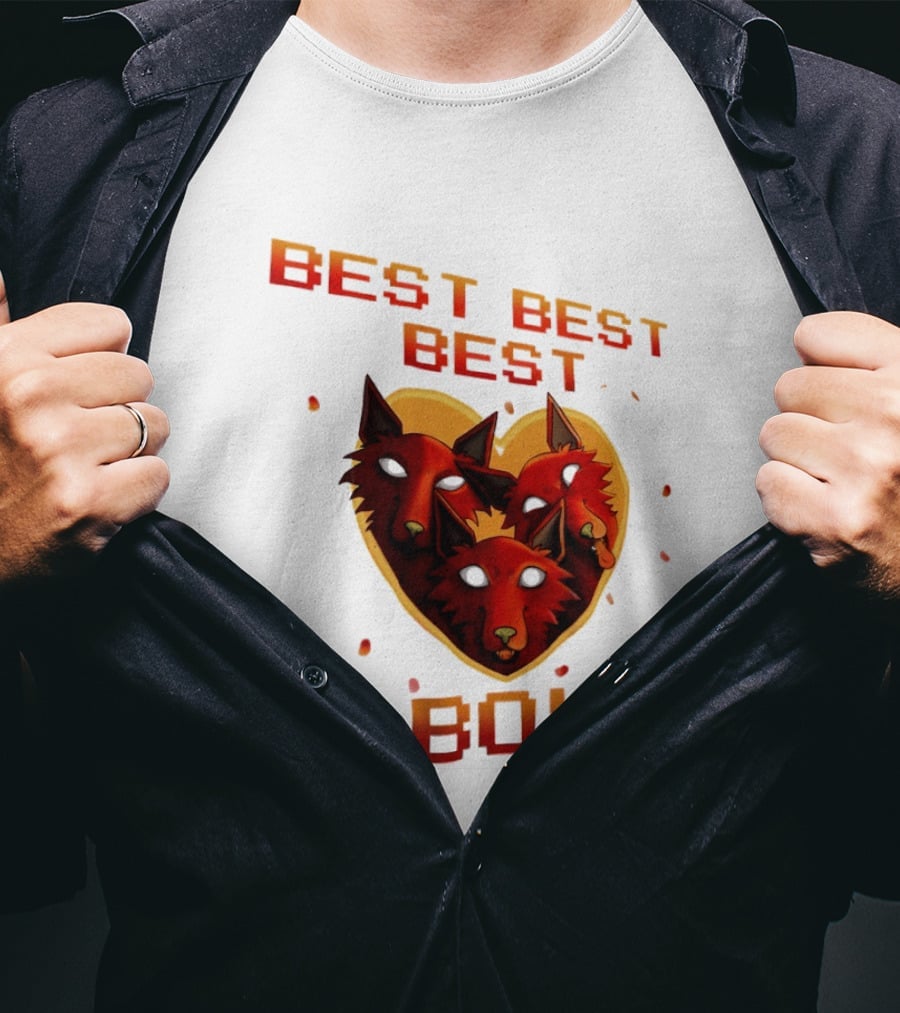 BEST BEST BEST BOY Fox Trio T-Shirt