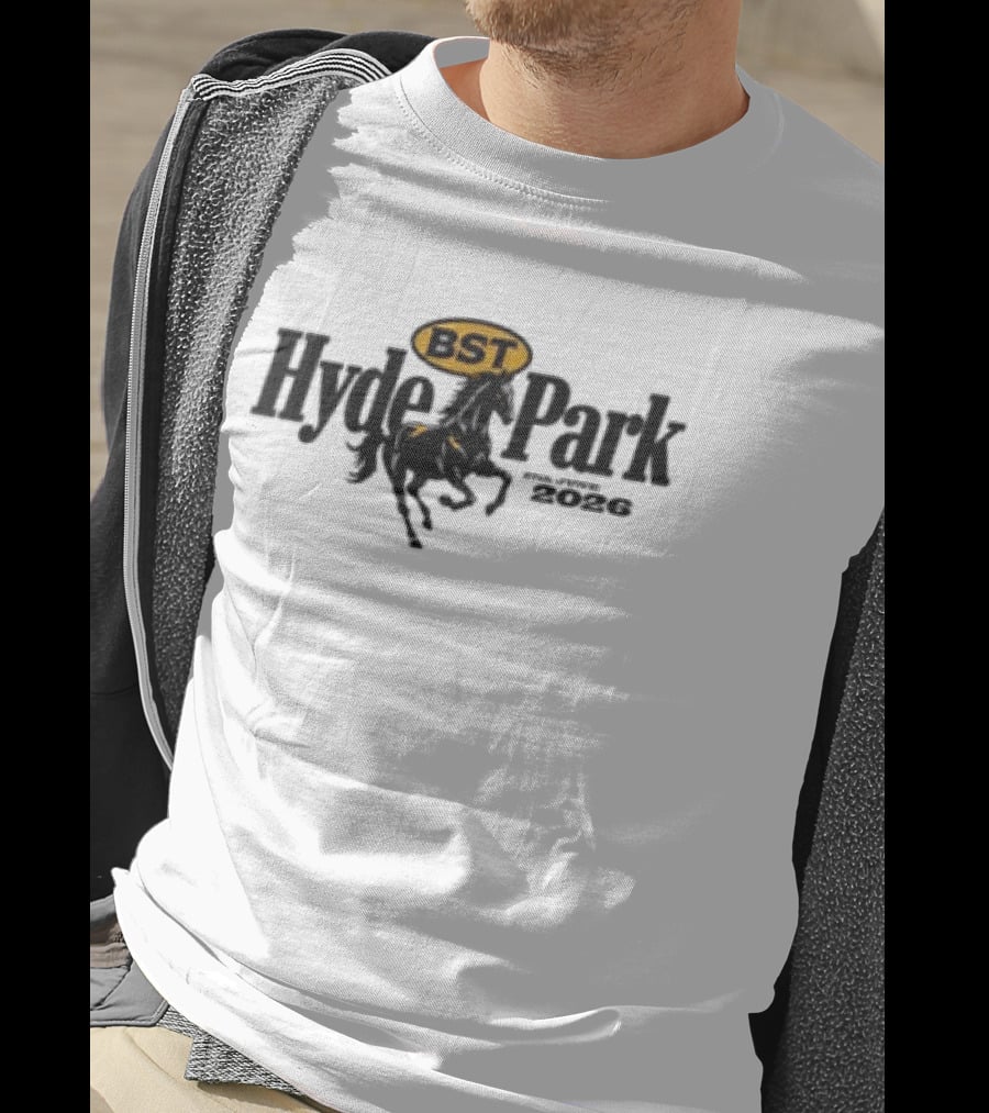 Garth Brooks BST Hyde Park 2026 Event Featuring Iconic Horse T-Shirt