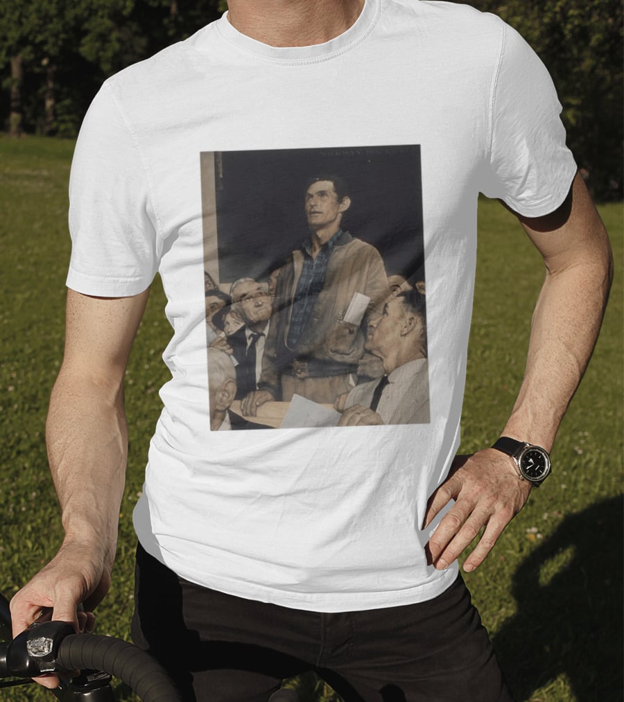 Norman Rockwell Four Freedoms 1943 Freedom Of Speech Timeless T-Shirt