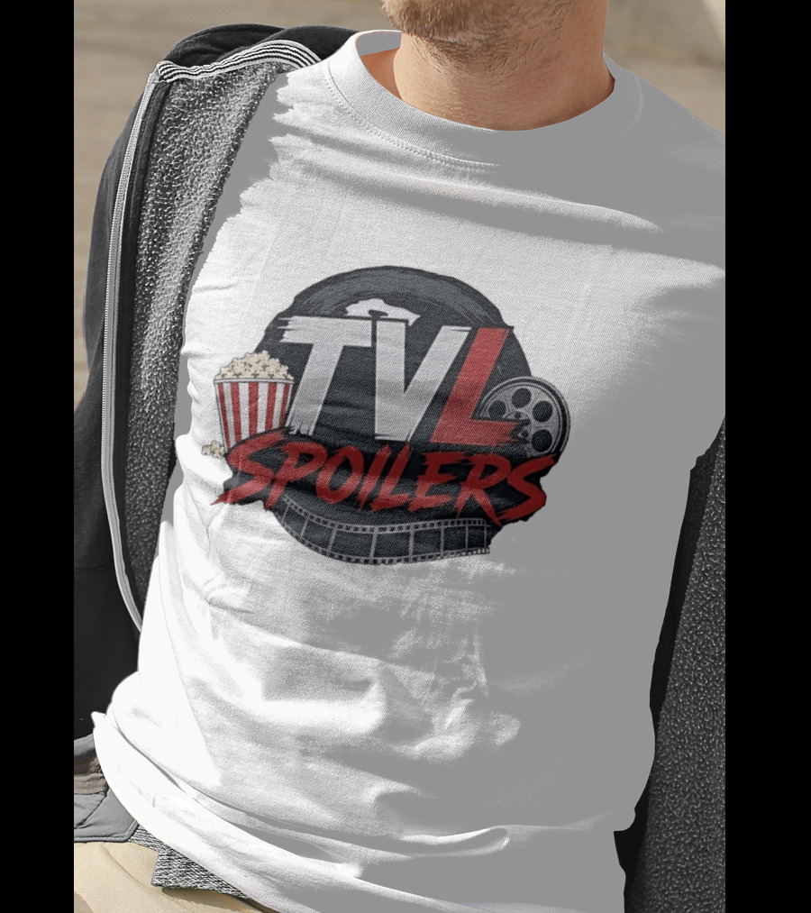 TVL Spoilers Cinema Movie Lover Popcorn Film Reel T-Shirt