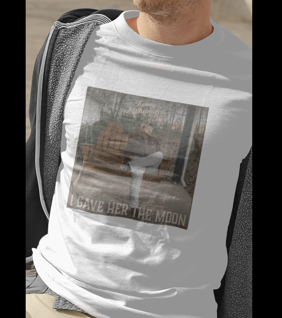 Kenny Whitmire I Gave Her The Moon Rustic Porch Scene T-Shirt