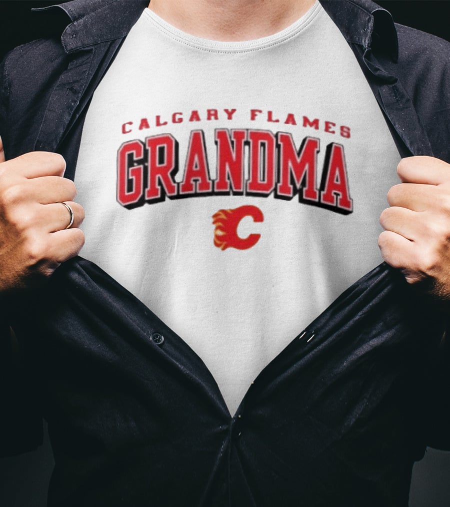 Calgary Flames Grandma C T-Shirt