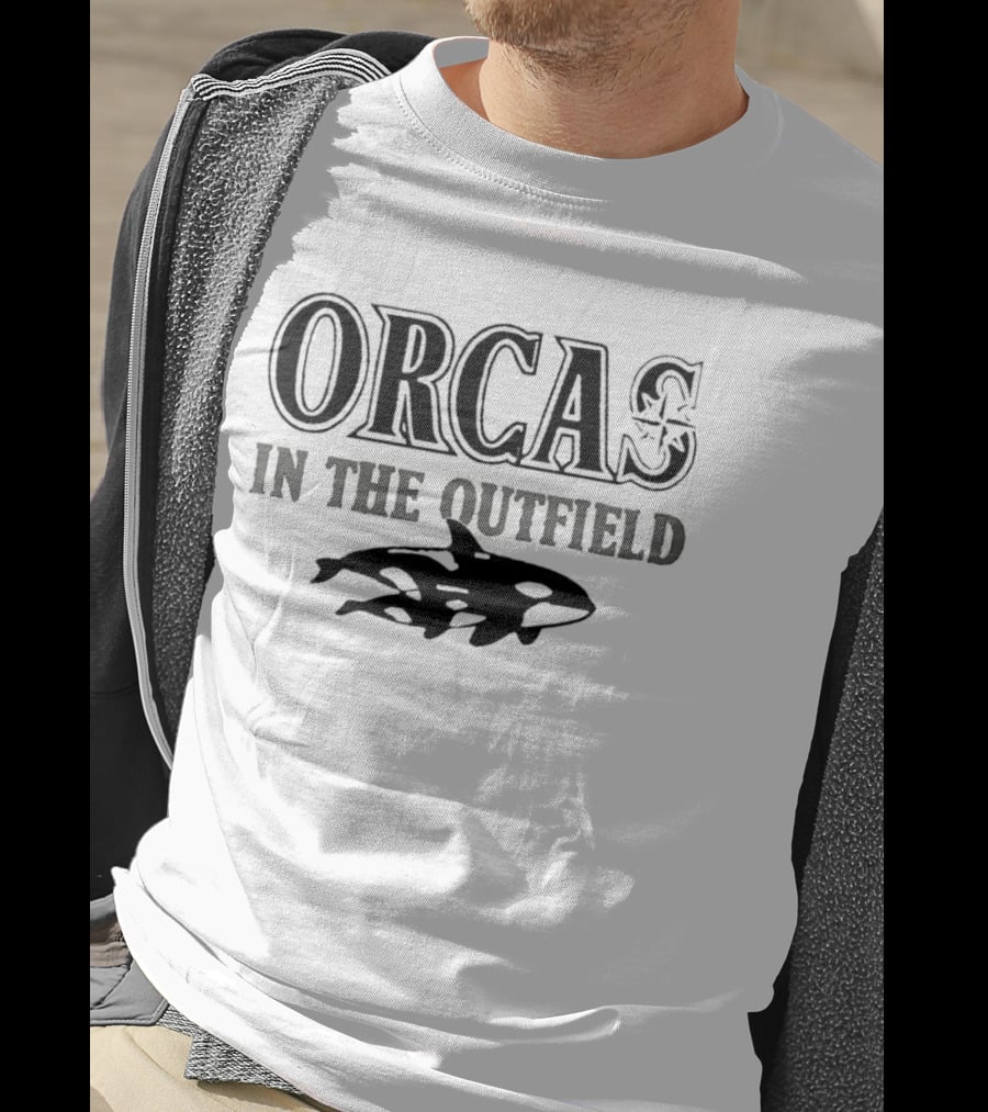 Orcas In The Outfield Mariners 2026 T-Shirt