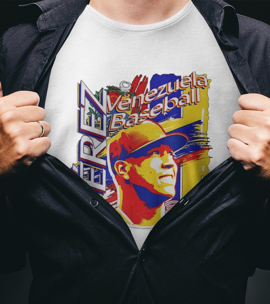 Perez Venezuela Baseball Salvador MLB International T-Shirt