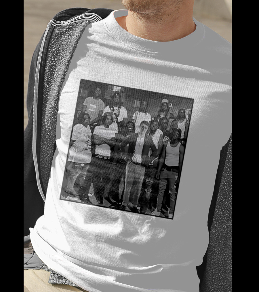 Group Photo Urban Streetwear Crew Team T-Shirt