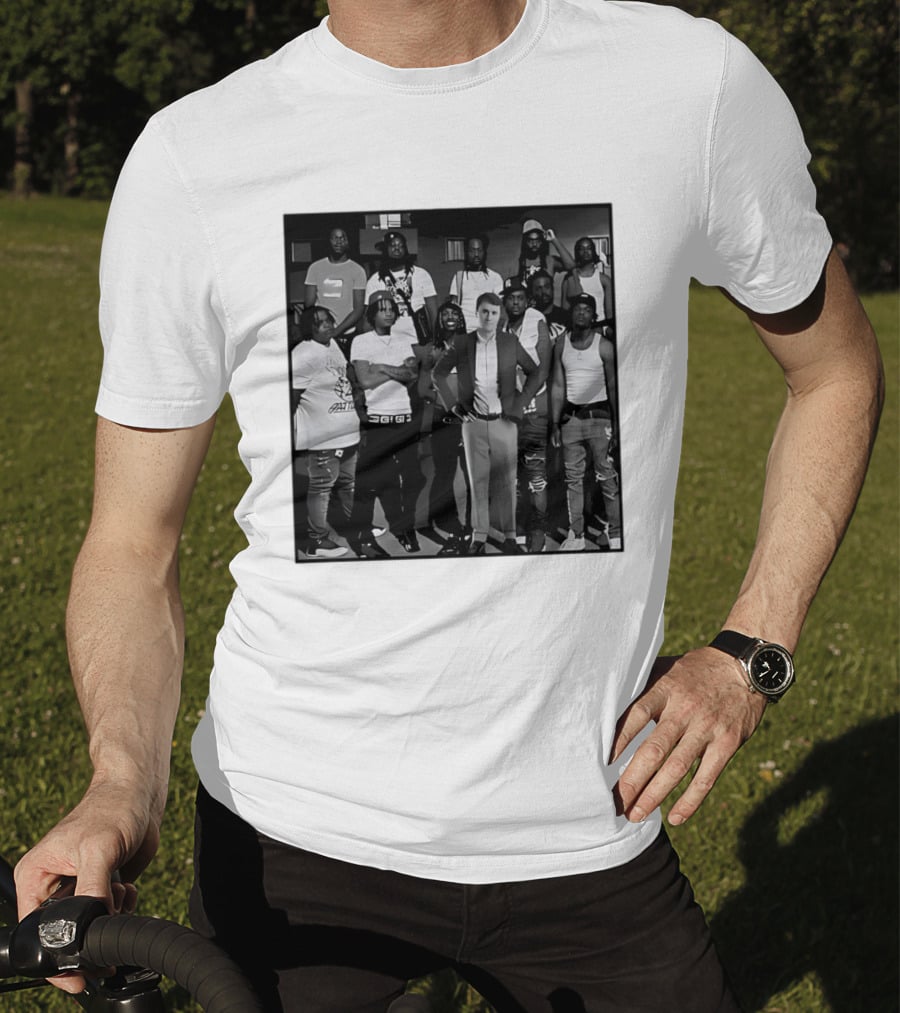 Group Photo Urban Streetwear Crew Team T-Shirt