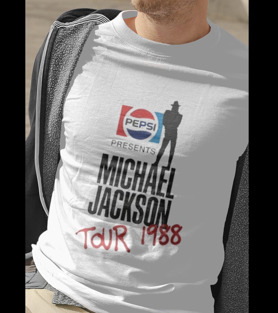Pepsi Presents Michael Jackson Tour 1988 T-Shirt