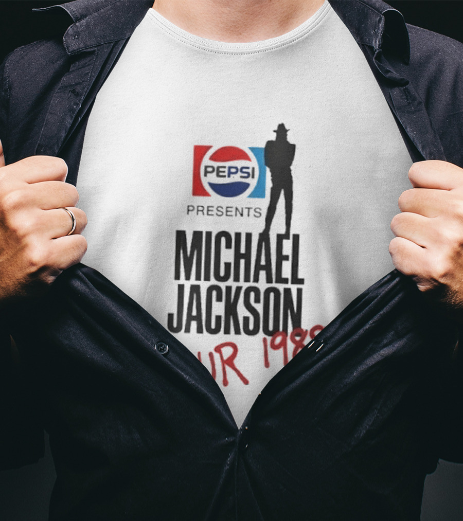 Pepsi Presents Michael Jackson Tour 1988 T-Shirt