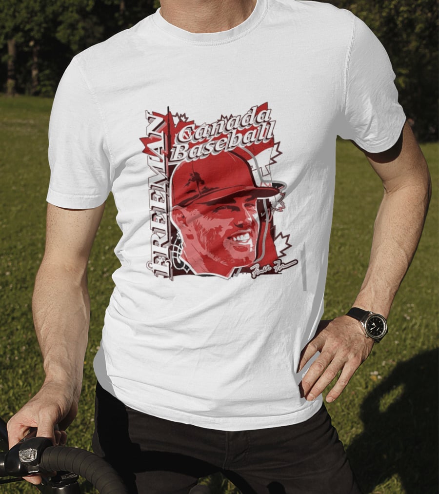Freddie Freeman Canada Baseball MLB T-Shirt