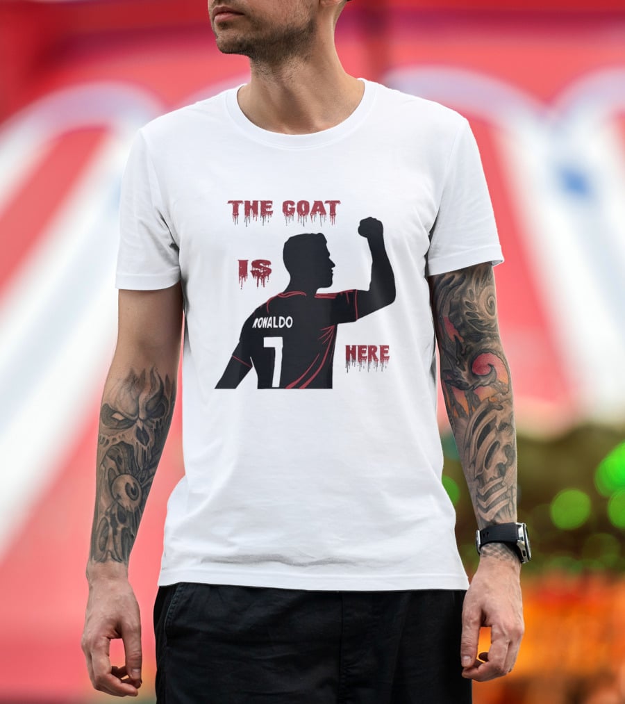 The Goat Is Here Cristiano Ronaldo 7 T-Shirt