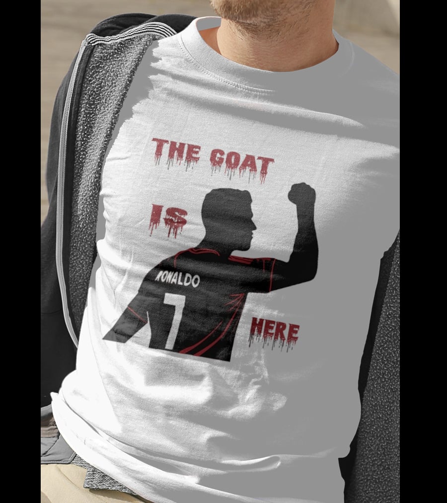 The Goat Is Here Cristiano Ronaldo 7 T-Shirt