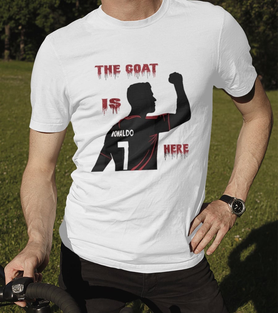 The Goat Is Here Cristiano Ronaldo 7 T-Shirt
