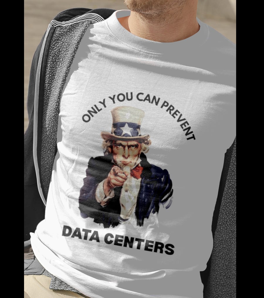 Uncle Sam Only You Can Prevent Data Centers Fourth Of July T-Shirt