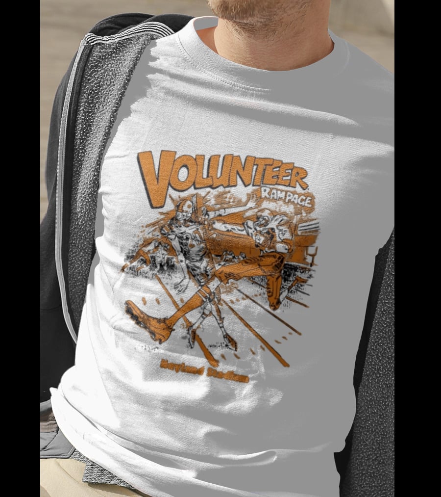 Volunteer Rampage Neyland Stadium Tennessee Volunteers T-Shirt