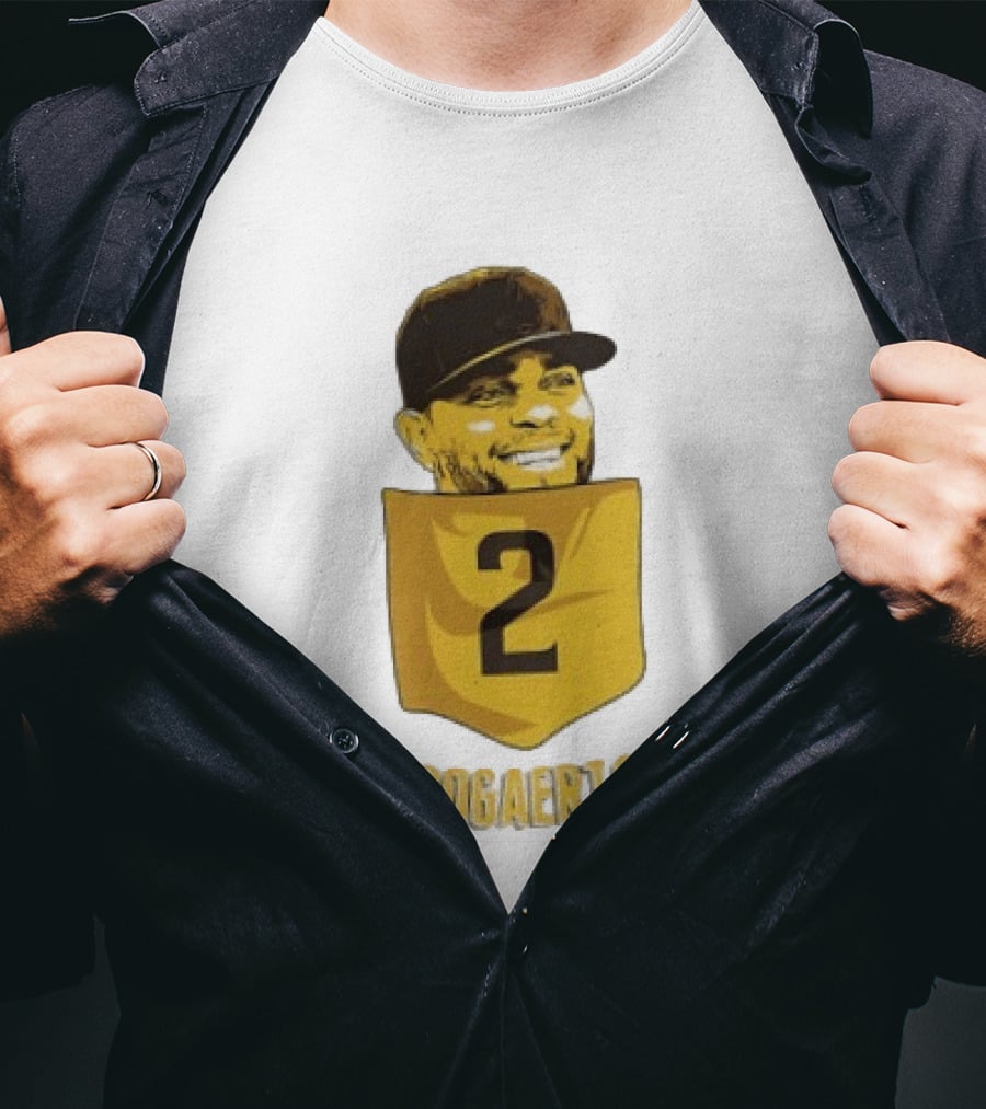 Xander Bogaerts 2 San Diego Padres Baseball MLB Pocket T-Shirt