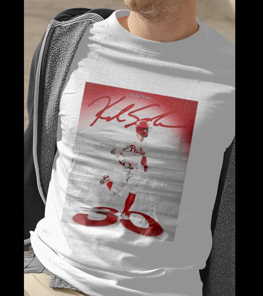 Philadelphia Phillies Kyle Schwarber 30 Home Runs Phillies Stadium T-Shirt