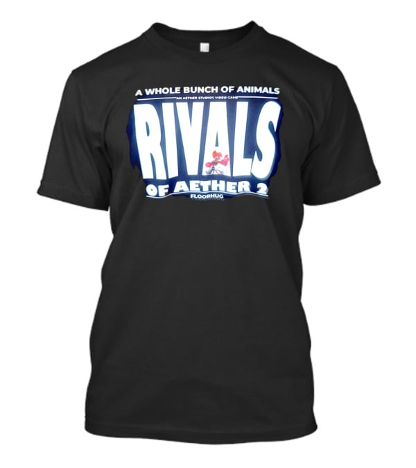 A Whole Bunch Of Animals Rivals Of Aether 2 An Aether Studios Video Game Floorhug T-Shirt