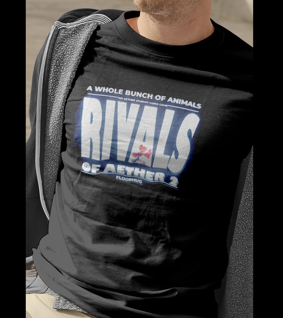 A Whole Bunch Of Animals Rivals Of Aether 2 An Aether Studios Video Game Floorhug T-Shirt