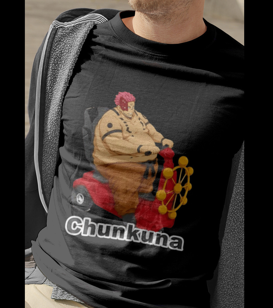 Chunkuna Jujutsu Kaisen Sukuna Parody Anime Manga T-Shirt