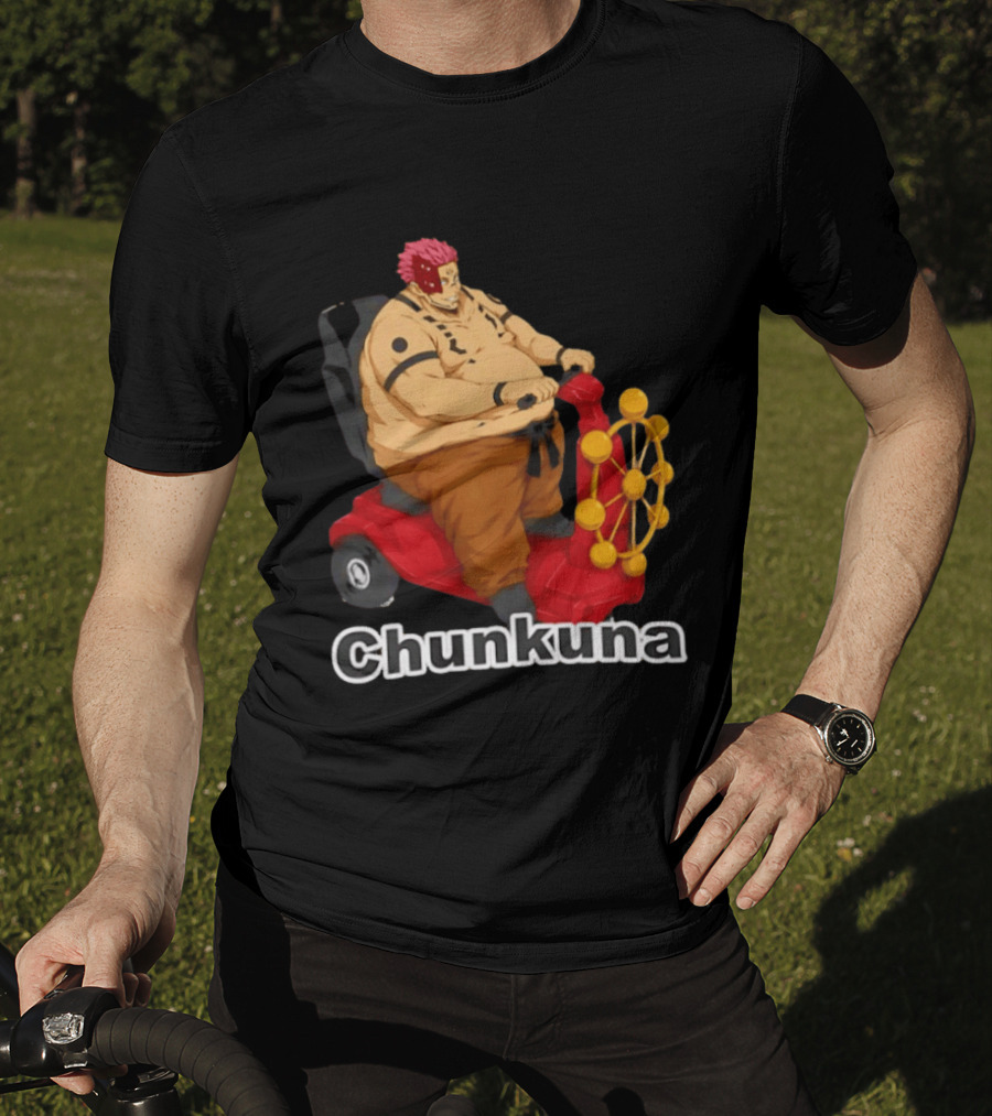 Chunkuna Jujutsu Kaisen Sukuna Parody Anime Manga T-Shirt