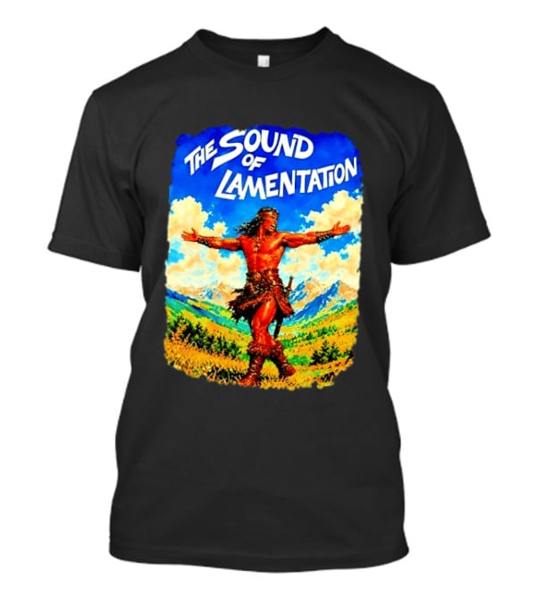 The Sound Of Lamentation Conan The Barbarian Scenic Landscape T-Shirt