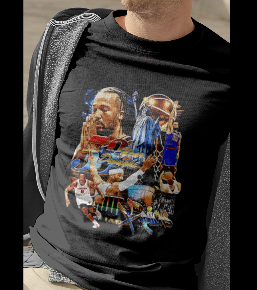 Jalen Brunson Josh Hart 53 Year Drought New York Knicks Basketball Legends T-Shirt
