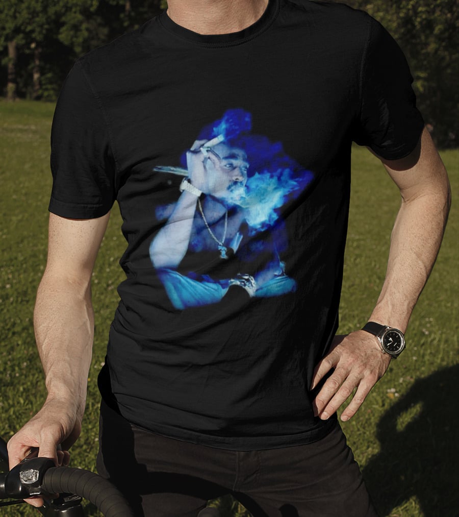 Janet Jackson Thug Life Smoking 2Pac T-Shirt