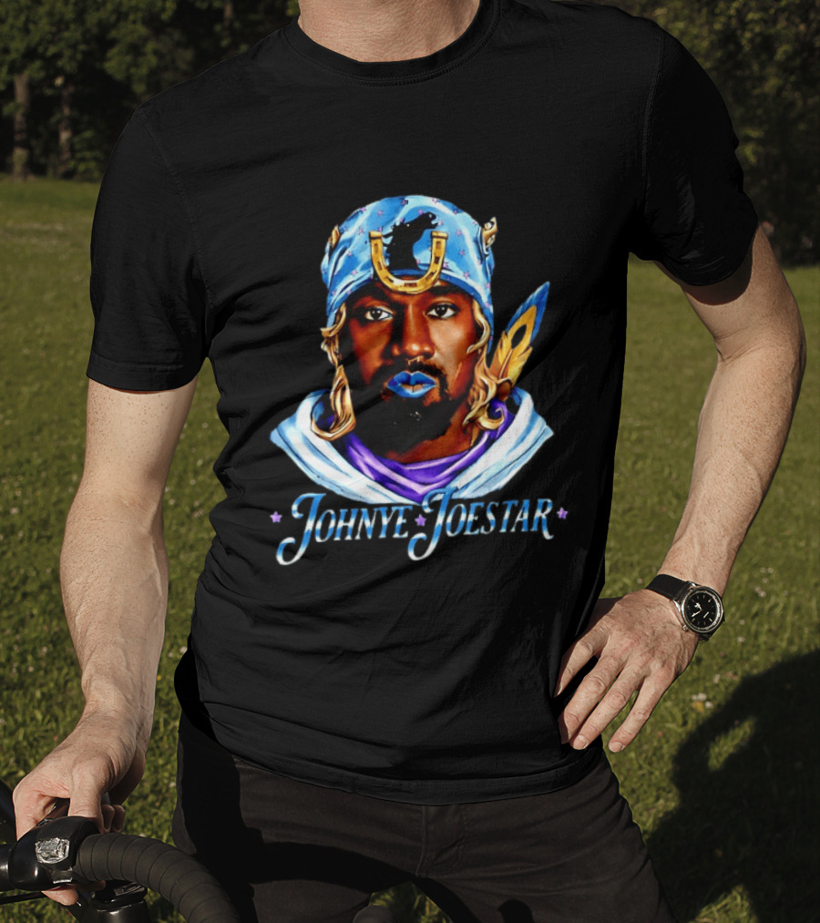 Kanye West Johnye Joestar JoJo's Bizarre Adventure Mashup T-Shirt