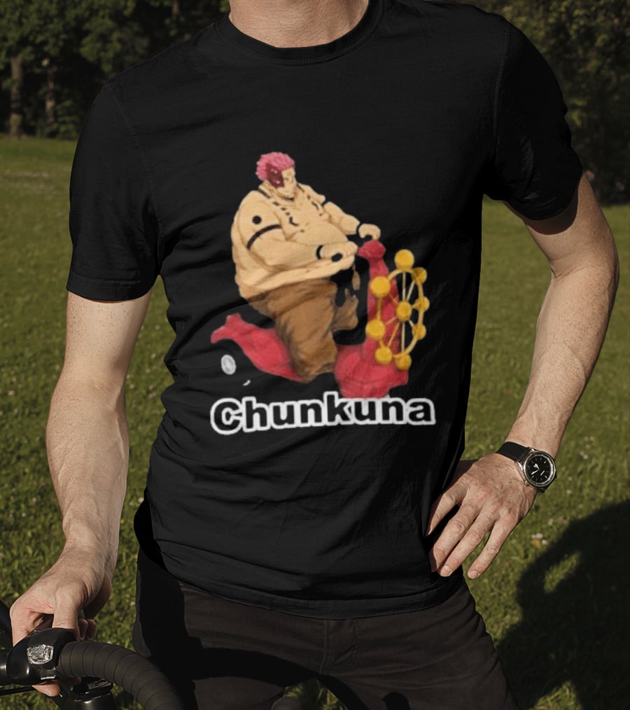 Goofyahhtees Chunkuna Riding Ferris Wheel Machine T-Shirt