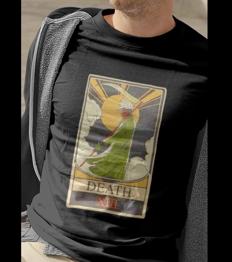 Marvel X Men '97 Gambit Tarot Card Death XIII T-Shirt