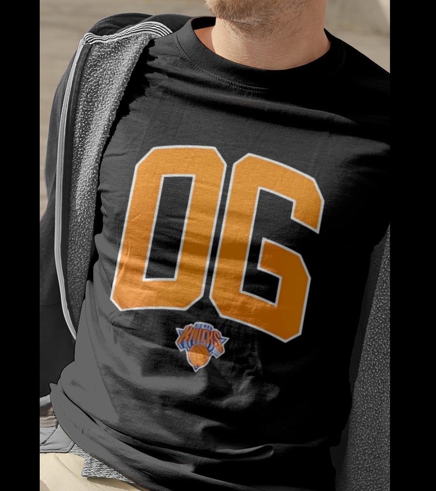 New York Knicks OG Anunoby Basketball T-Shirt