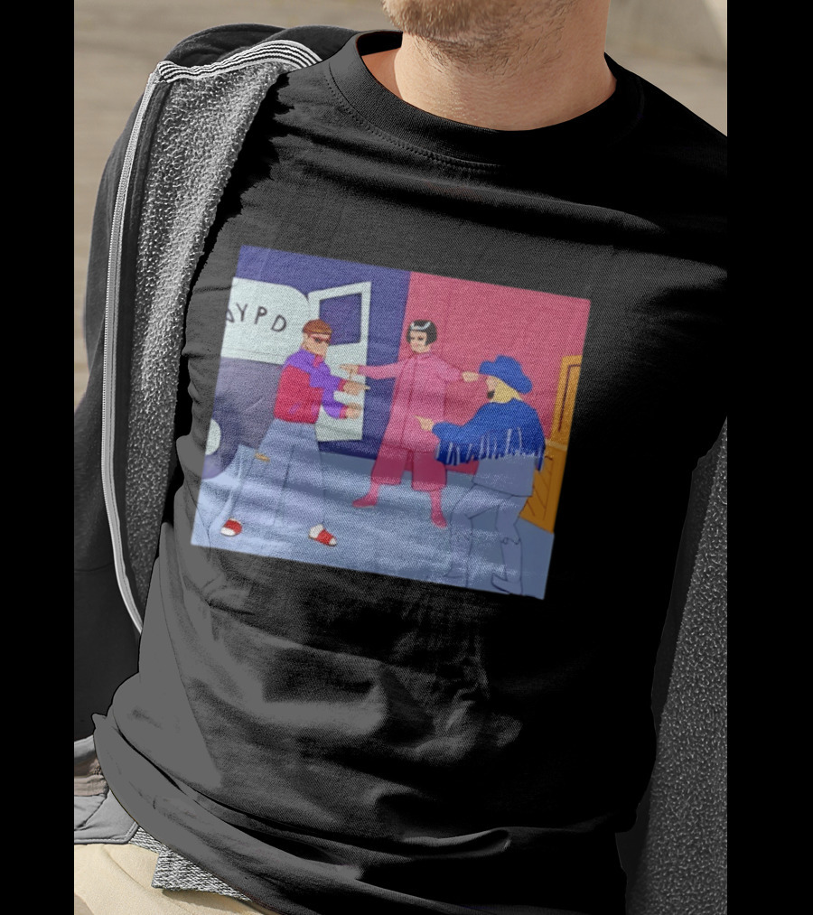 Oliver Tree NYPD Spider Man Pointing Meme T-Shirt