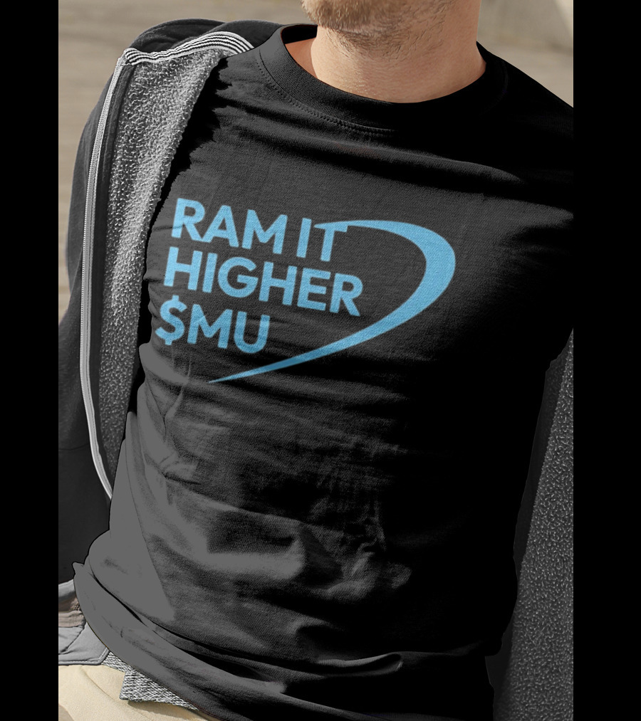 Ram It Higher $MU Micron Technology Stock Market Boost T-Shirt