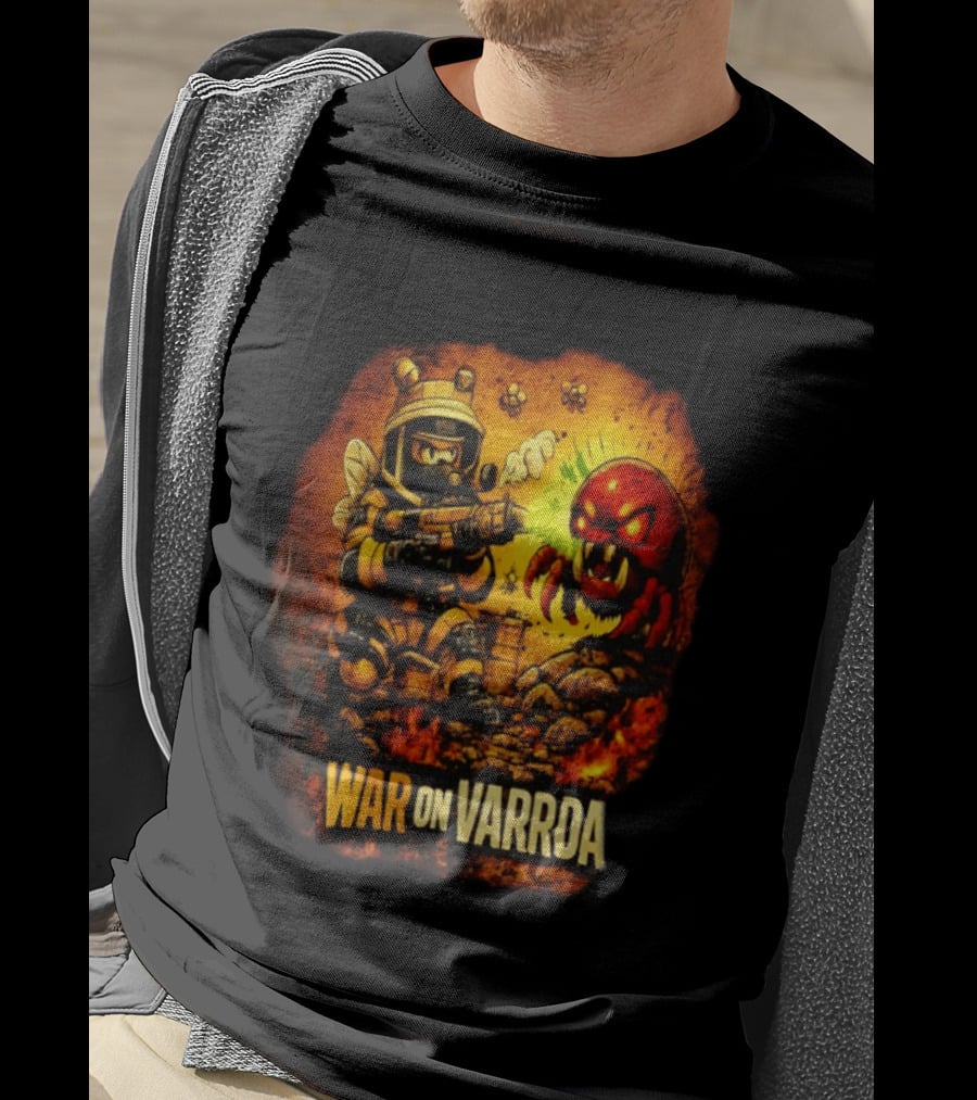 War On Varroa Beekeeper Tactical Combat Against Varroa Mite T-Shirt