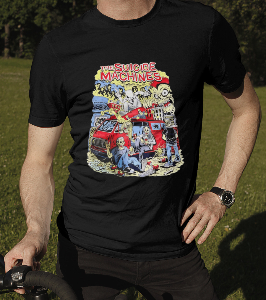 The Suicide Machines Punk Rock Zombie Van Frenzy T-Shirt
