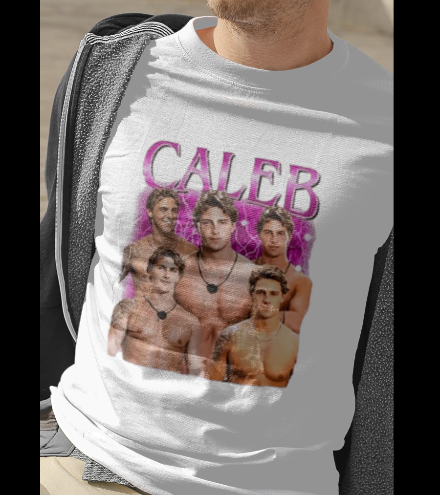 Caleb Love Island USA Reality TV Collage T-Shirt