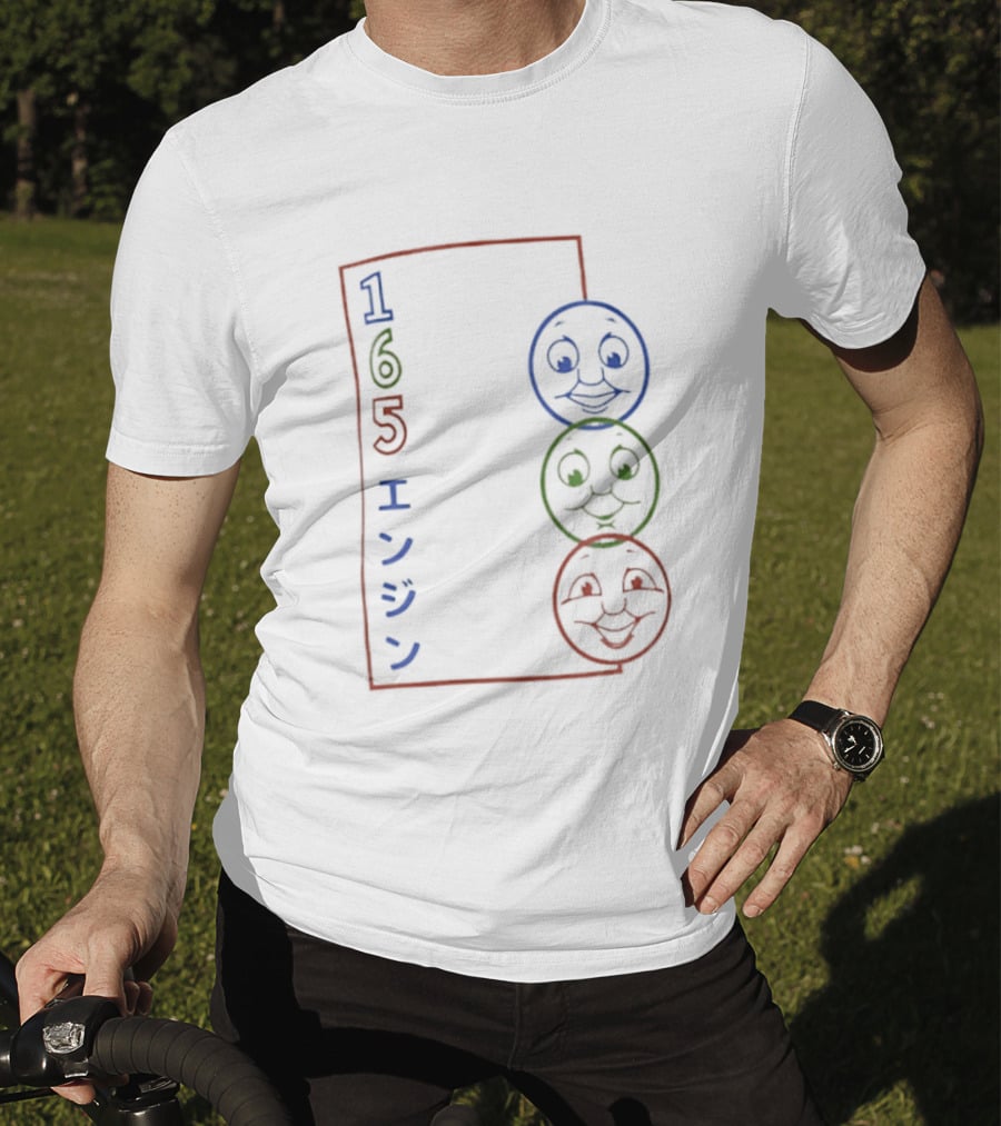 Thomas And Friends 165 Engine Faces Japanese T-Shirt