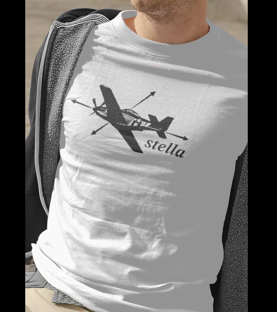 Native Estate Stella Airplane Crossed Arrows T-Shirt
