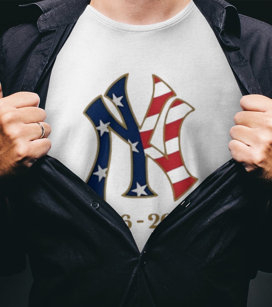 New York Yankees 1776 2026 250th Fourth Of July MLB Stars And Stripes T-Shirt