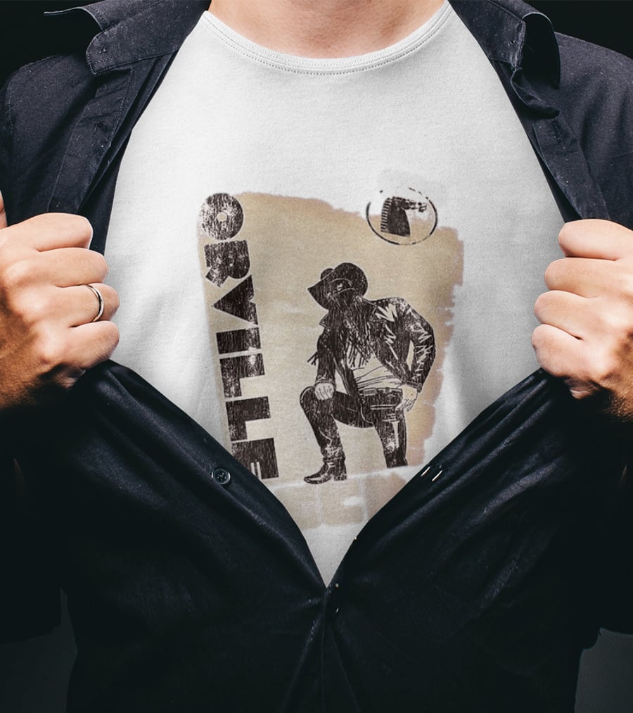 Orville Peck Ich Bin Ein Cowboy Western Masked Performer T-Shirt