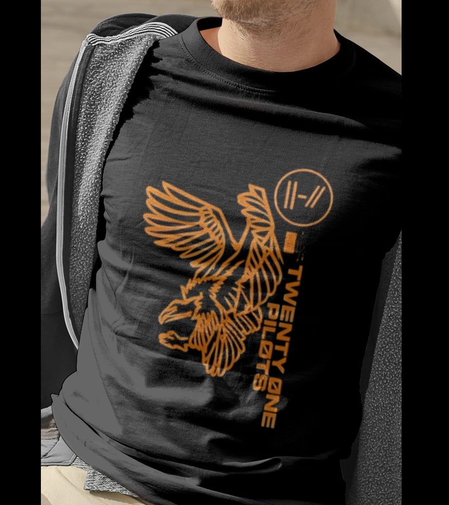 Twenty One Pilots Trench Vulture Band Merch H T-Shirt