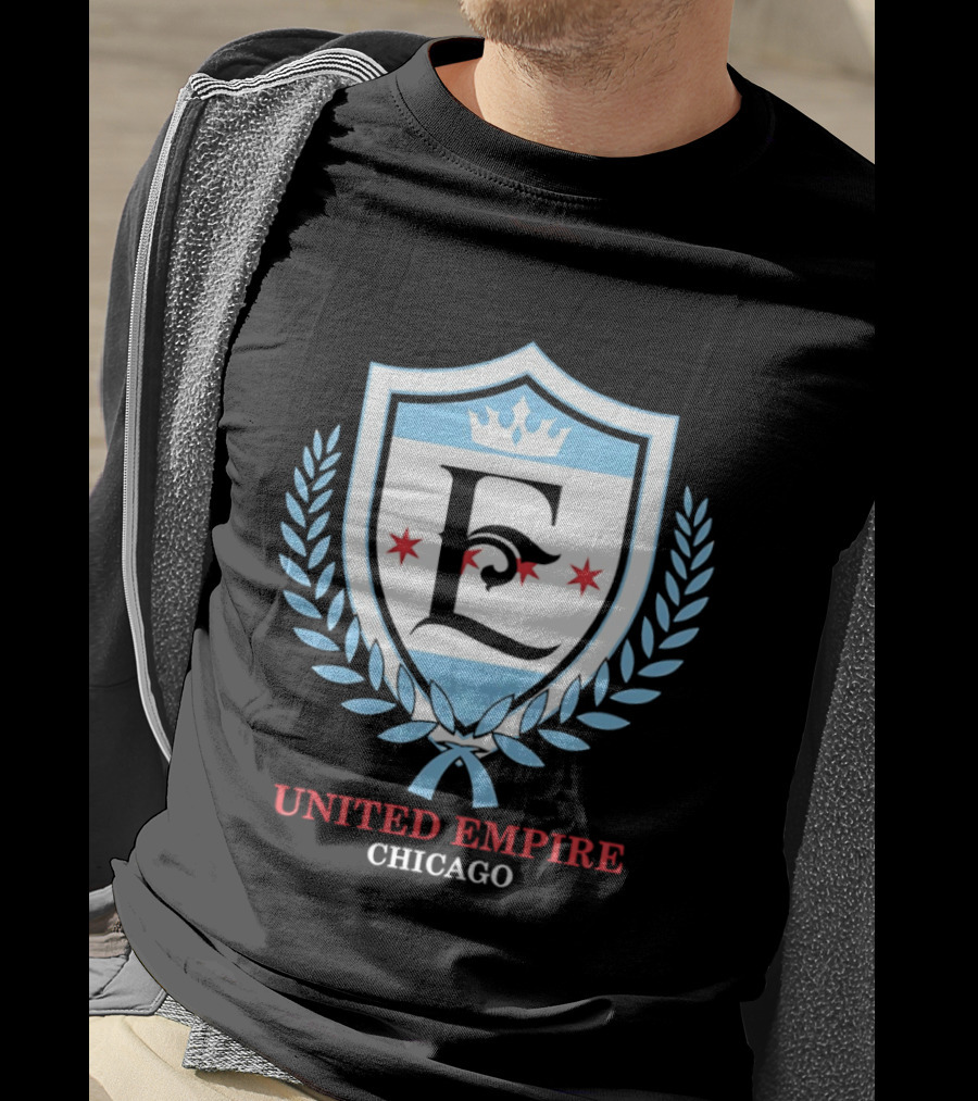 United Empire Chicago E Shield Stars Crown Laurel T-Shirt
