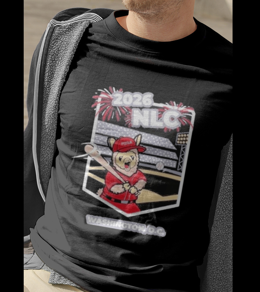 2026 NLC Baseball Llama Stadium Washington DC T-Shirt