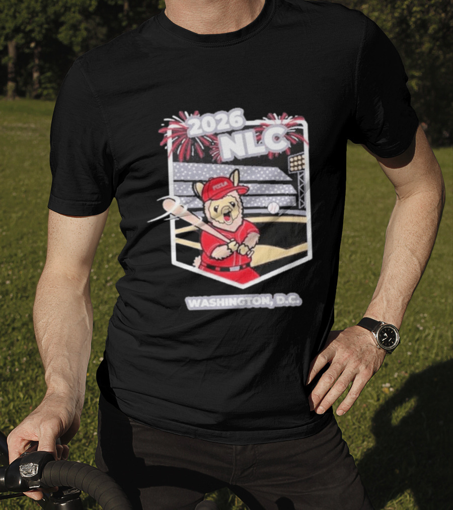 2026 NLC Baseball Llama Stadium Washington DC T-Shirt