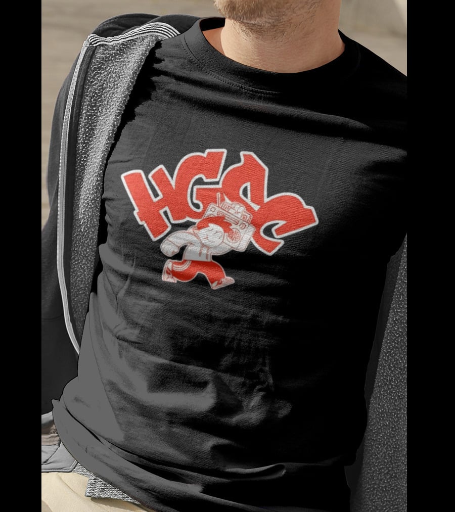 HGSC Hip Hop Boombox Radio 80s Music T-Shirt