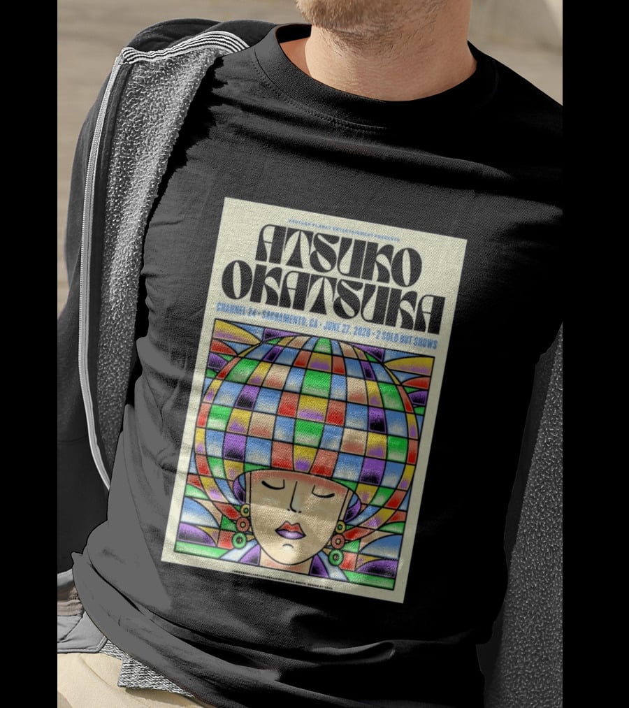Atsuko Okatsuka Channel 24 Sacramento CA June 27 2026 Two Sold Out Shows T-Shirt