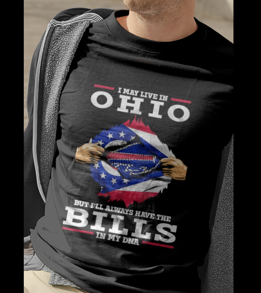 Ohio Pride With Buffalo Bills Spirit In My DNA T-Shirt