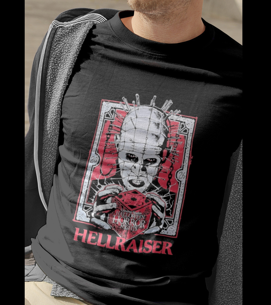 Universal Studios Halloween Horror Nights 2026 Pinhead Hellraiser T-Shirt