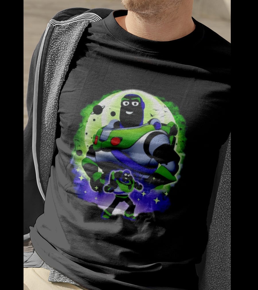 Buzz Lightyear Toy Story To Infinity And Beyond Lunar Adventure T-Shirt