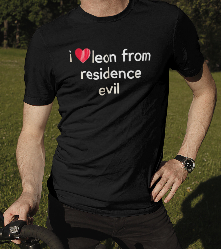 I Love Leon From Residence Evil T-Shirt